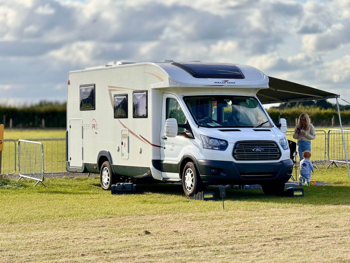 £10 Motorhome Kitchen Makeover | DIY Stick‑On Tiles from B&M