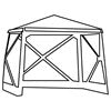 Quest Screen House 4 Pro pop up Gazebo