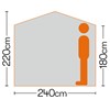 Quest Screen House 4 Pro pop up Gazebo