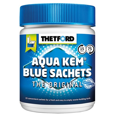 Thetford Aqua Kem Blue Sachets 15 per tub