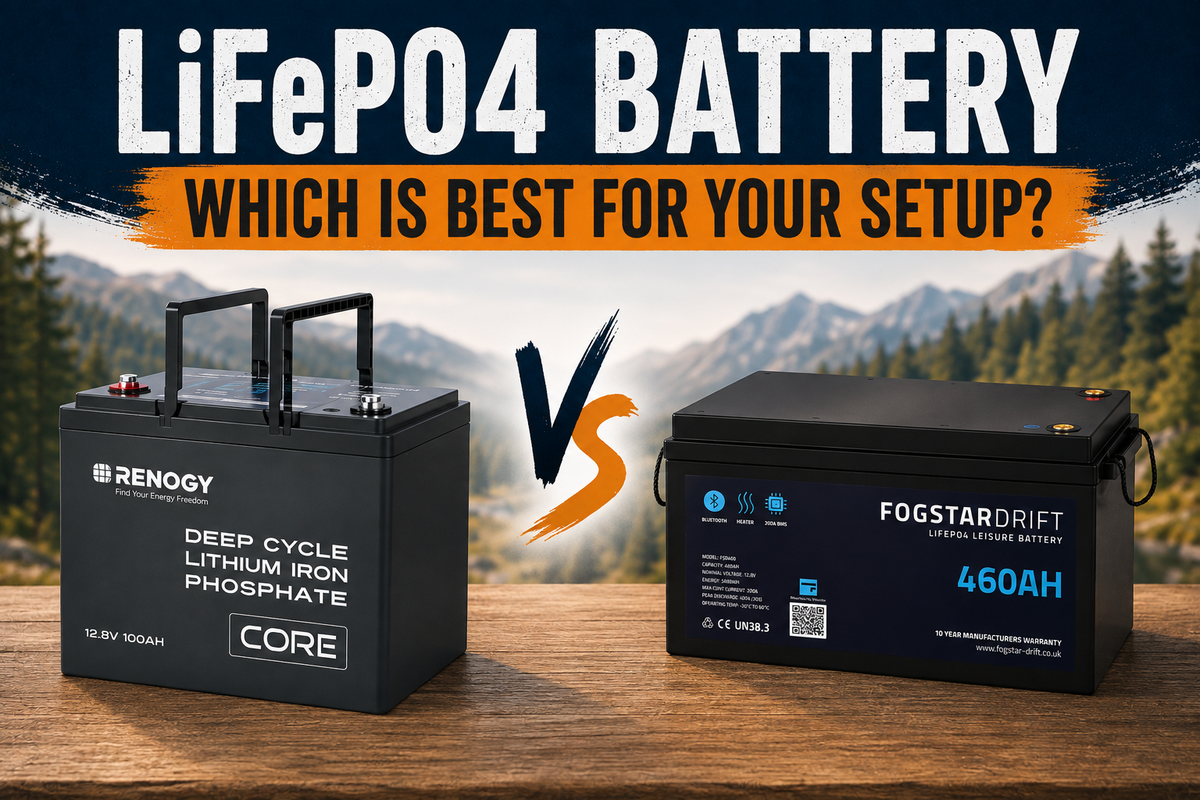 Fogstar vs Renogy Leisure Battery: Which Should You Choose?