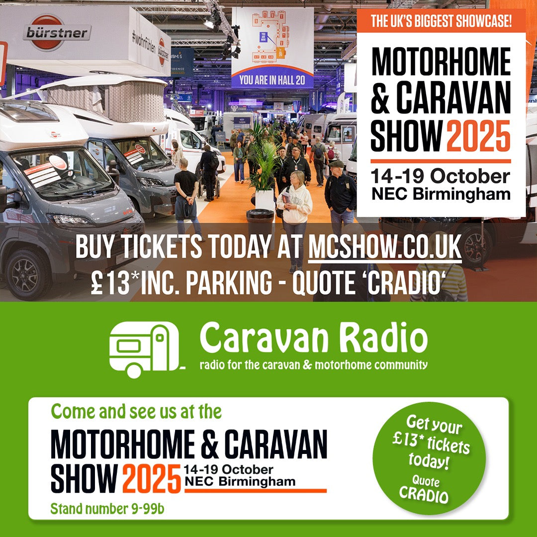 Motorhome & Caravan Show 2025 — NEC Birmingham (14–19 Oct)