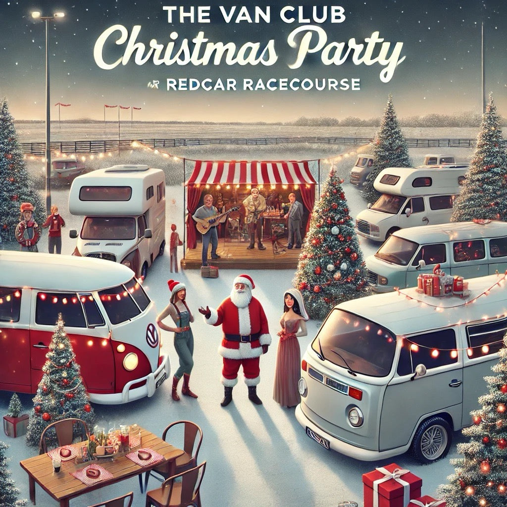 The Van Club Christmas Party Rally 2025 | Redcar Racecourse