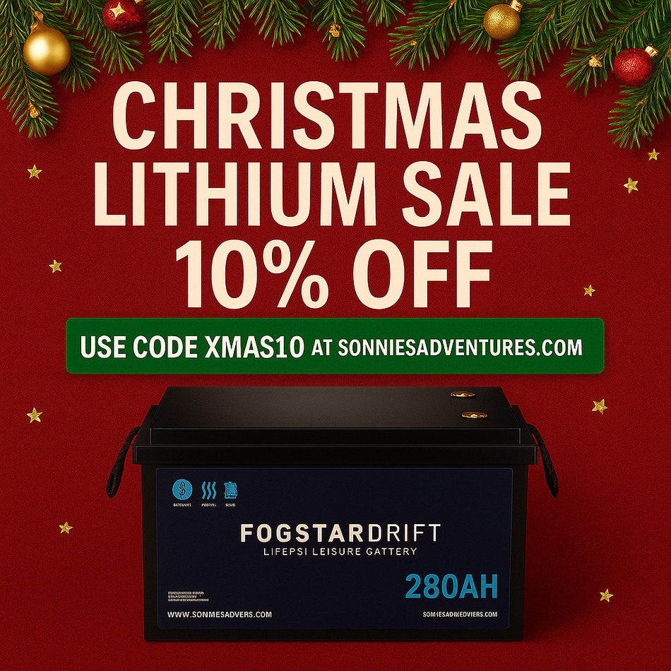 Fogstar Lithium Batteries including Drift LiFePO4 Leisure Battery Range