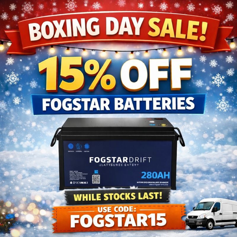 Fogstar Lithium Batteries including Drift LiFePO4 Leisure Battery Range