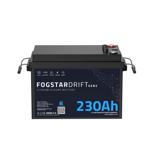 FOGSTAR DRIFT GEN2 12V 230AH LITHIUM LEISURE BATTERY