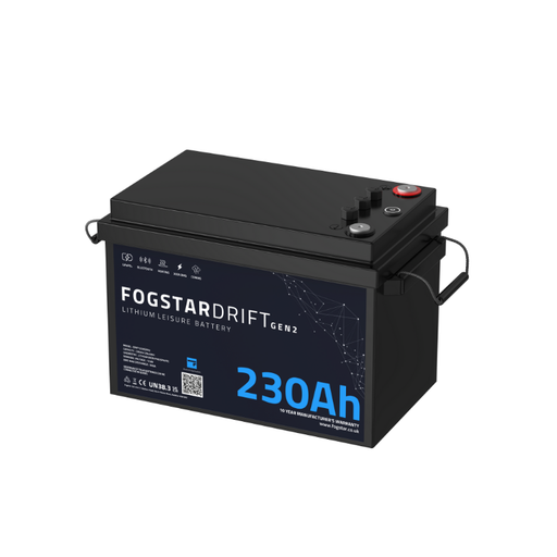 FOGSTAR DRIFT GEN2 12V 230AH LITHIUM LEISURE BATTERY