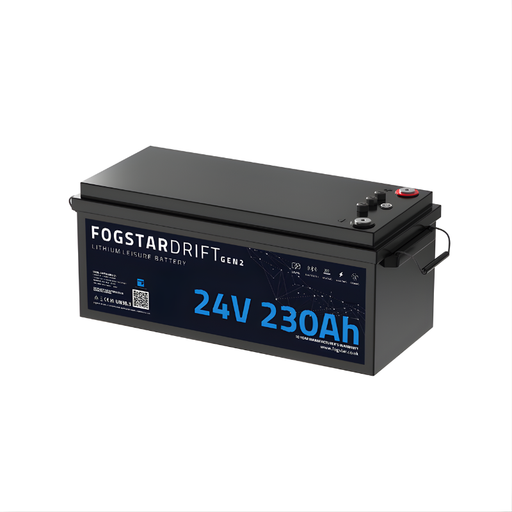 FOGSTAR DRIFT GEN2 24V 230AH LITHIUM LEISURE BATTERY