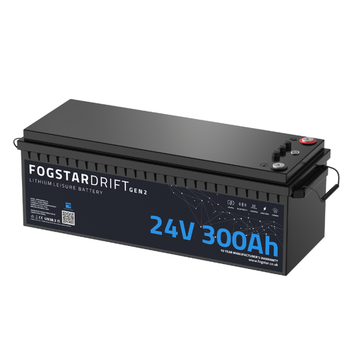 FOGSTAR DRIFT GEN2 24V 300AH LITHIUM LEISURE BATTERY