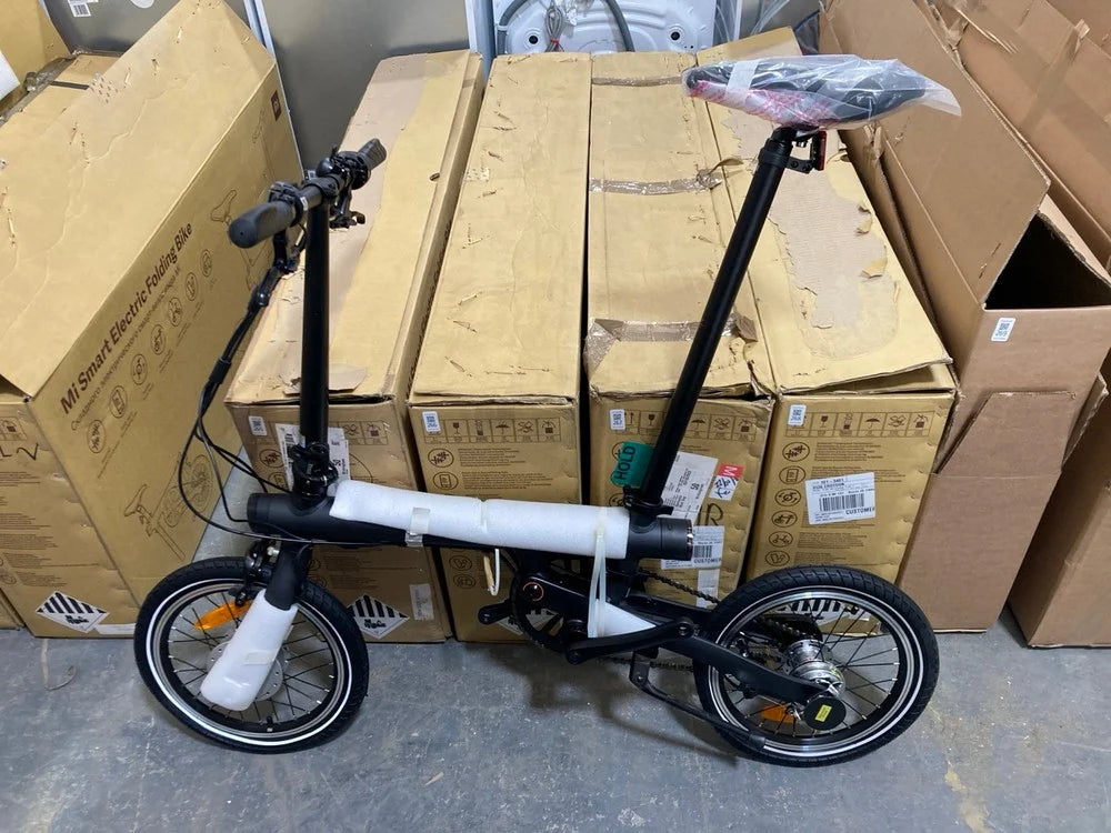 Xiaomi Mi YZZ4016GL QiCycle Smart Electric Folding Bike 250W Brushless Engine - Ex Display
