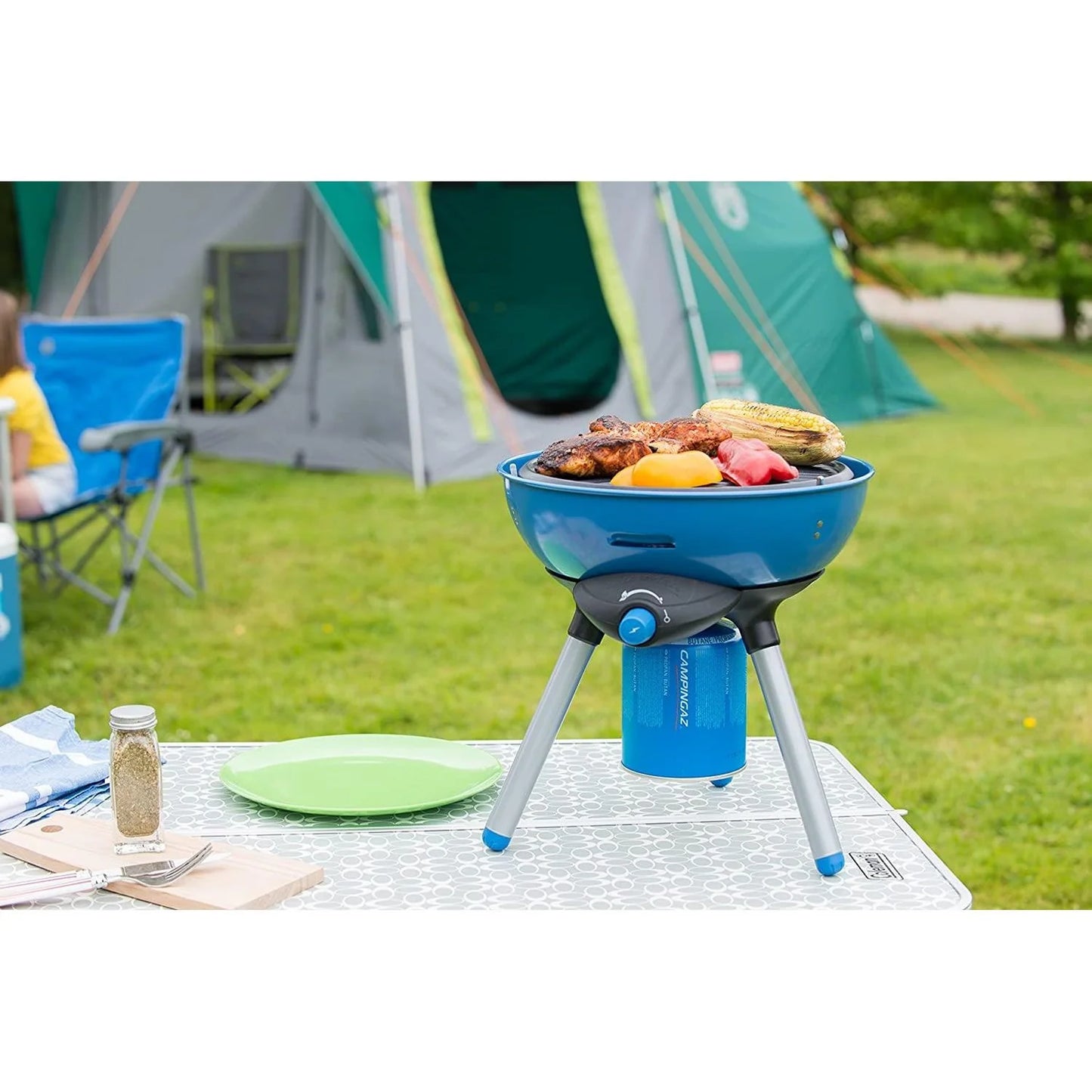 Campingaz Party Grill 200 BBQ and Stove - Ex Display