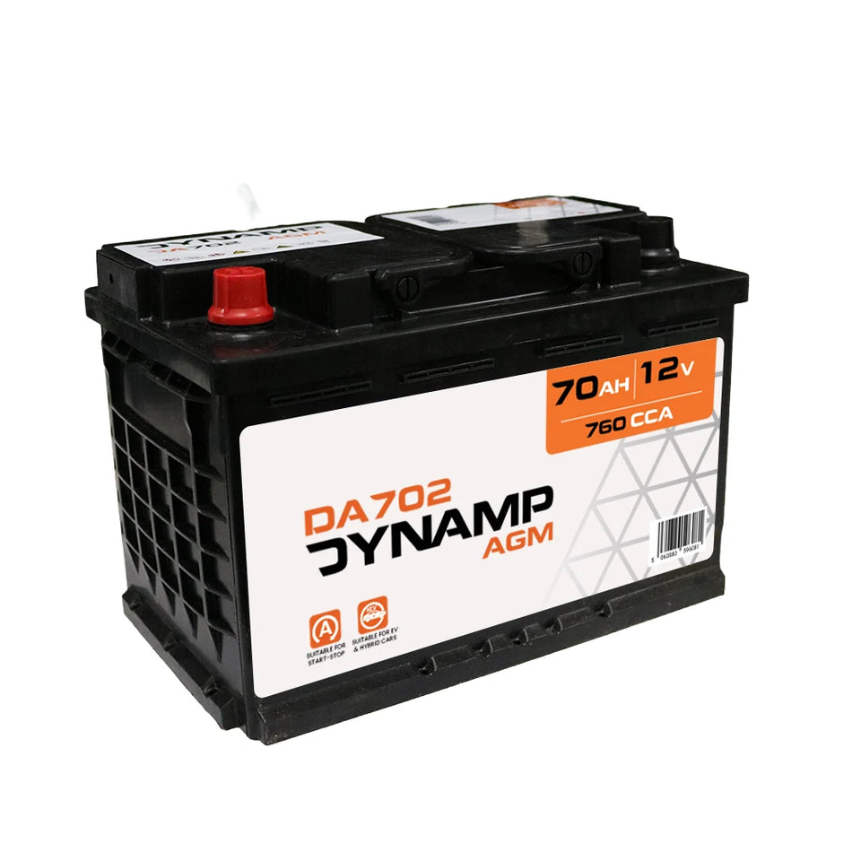 Dynamp DA702 12V 70Ah AGM Leisure Battery