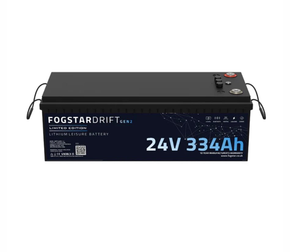 FOGSTAR DRIFT 24V 334AH LITHIUM LEISURE BATTERY (GEN2)