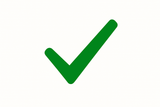 green tick 
