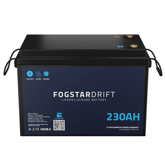 Fogstar Drift 12v 230Ah Lithium Leisure Battery