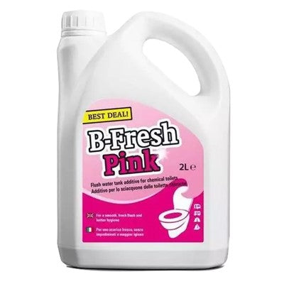 Thetford B-Fresh Pink Flush Water Additive 2L bottle