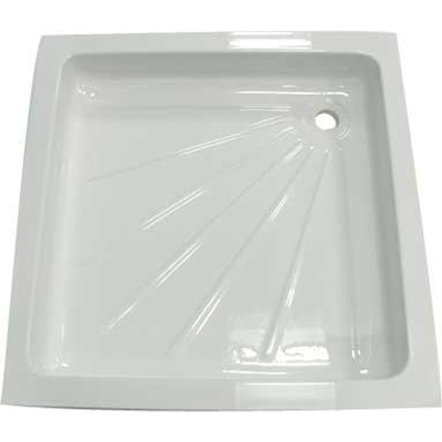 CP White Acrylic 585 x 585mm Shower Tray