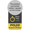 Quest Screen house 6 Pro pop up Gazebo - Grey